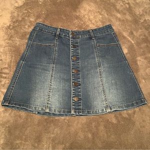 Cute American Rag Denim Mini Skirt